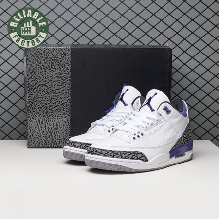 Air Jordan 3 Dark Iris CT8532-105 Men's