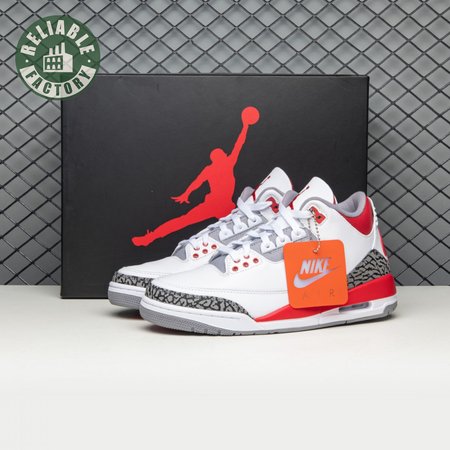 Air Jordan 3 Fire Red DN3707160 Men's