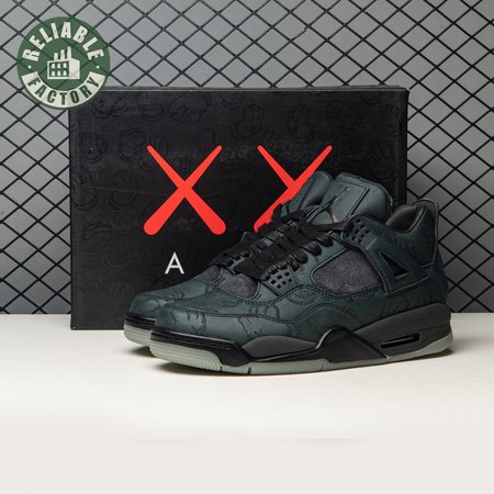 Jordan 4 Retro Kaws Black 930155-001 Men's