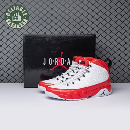 Jordan 9 Retro White Gym Red 302370-160 Men's