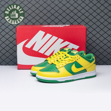 Nike Dunk Low Reverse Brazil DV0833-300 Unisex