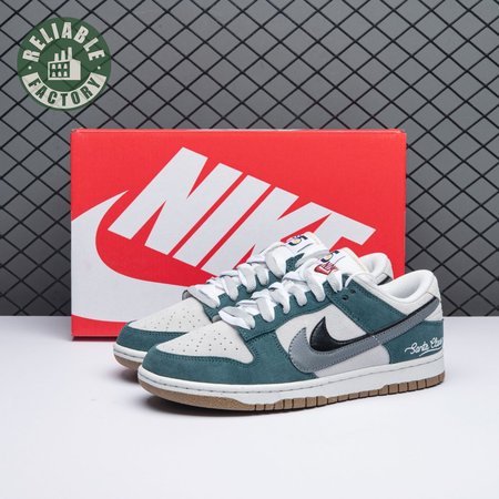 Nike SB Dunk Low Grey Green Black DO9457-110 Unisex