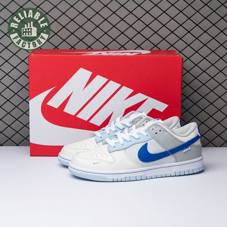 Nike Dunk Low Ivory Hyper Royal FB1543-141 Size 36-46