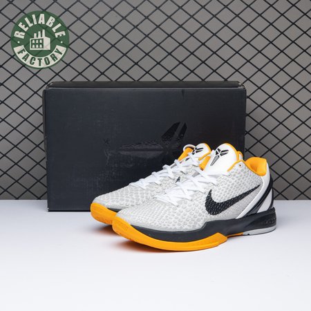 Kobe 6 Protro Playoff Pack White Del Sol CW2190-100 Men's