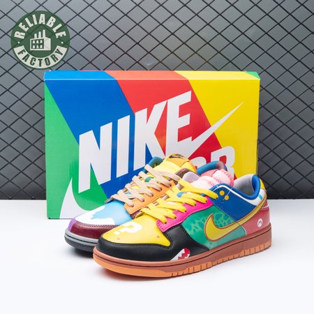 Nike Dunk Low What the Super Mario Custom Men's