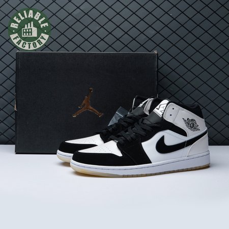 Jordan 1 Mid Diamond Shorts DH6933-100 Size 36-47.5