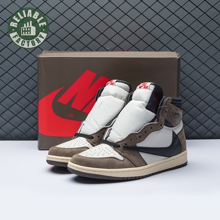 Travis Scott x Air Jordan 1 Retro High OG 'Mocha' Unisex