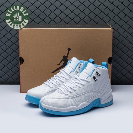 Jordan 12 Retro White University Blue (2004) 308243-142 Men's