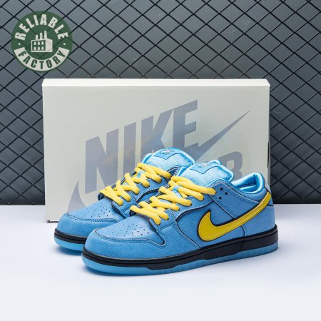 Nike SB Dunk Powerpuff Girls x Nike SB Dunk Low "Bubbles" Blue Chill FZ8320-400 Unisex