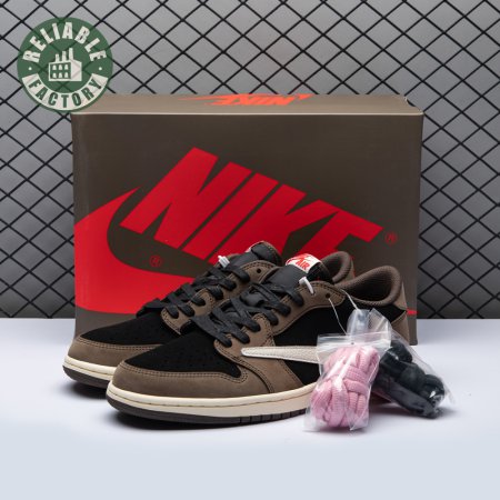 Travis Scott x Air Jordan 1 Low 'Mocha' Unisex