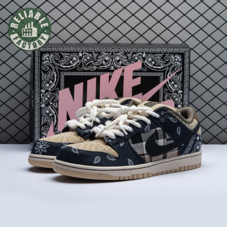 Travis Scott x Dunk Low Premium QS SB 'Cactus Jack' Unisex