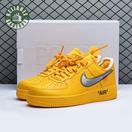 Off-White x Air Force 1 Low 'University Gold' Unisex