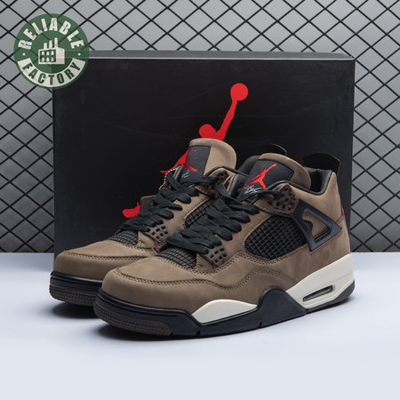 Jordan 4 Retro Travis Scott Cactus Jack Men's