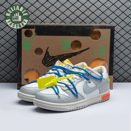 Nike Dunk Low Off-White Lot 10 DM1602 112 Unisex