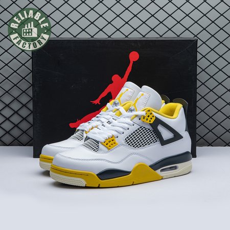 Air Jordan 4 Retro Vivid Sulfur AQ9129 101 Unisex