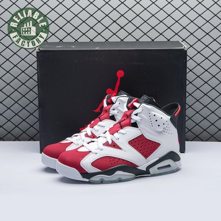 Air Jordan 6 Retro OG 'Carmine' 2021 CT8529-106 Size 40-47.5