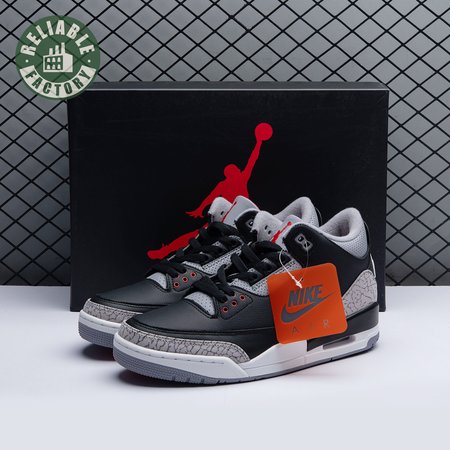 Jordan 3 Retro Black Cement Reimagined DN3707 010 Men's