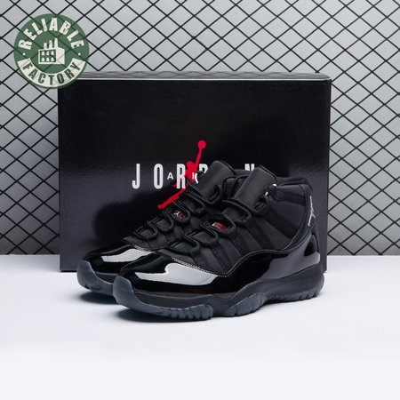 Air Jordan 11 "Black Red Grey" Men's