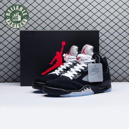 Air Jordan 5 'Black Metallic Reimagined' HF3975 001 Unisex