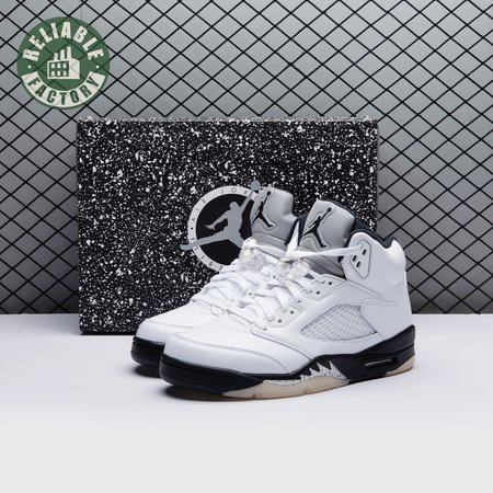 Air Jordan 5 White and Black DD0587 110 Men's