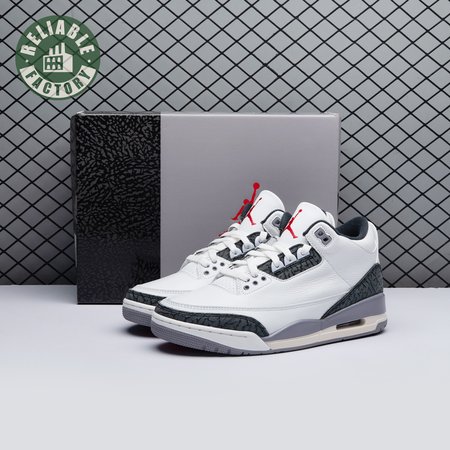 Jordan 3 Retro Cement Grey CT8532-106 Unisex