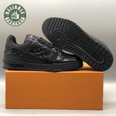 Black Trainer Sneakers