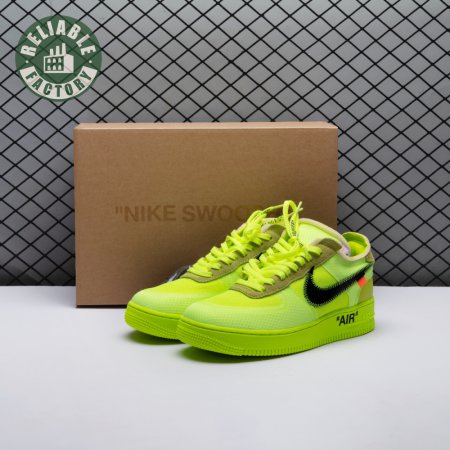 Off-White x Air Force 1 Low 'Volt' Unisex