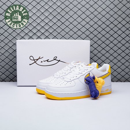 Nike Air Force 1 Low Retro QS Kobe Bryant Lakers Home FZ1151-100 Unisex