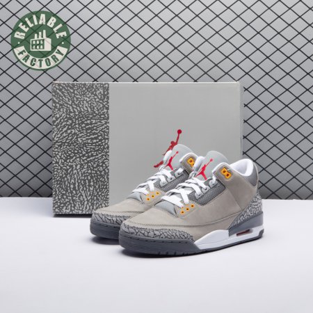 Air Jordan 3 Retro 'Cool Grey' 2021 Men's