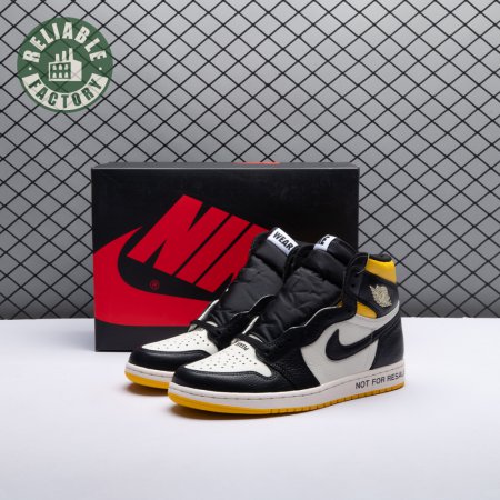 Jordan 1 Retro High Not for Resale Varsity Maize 861428-107 Unisex