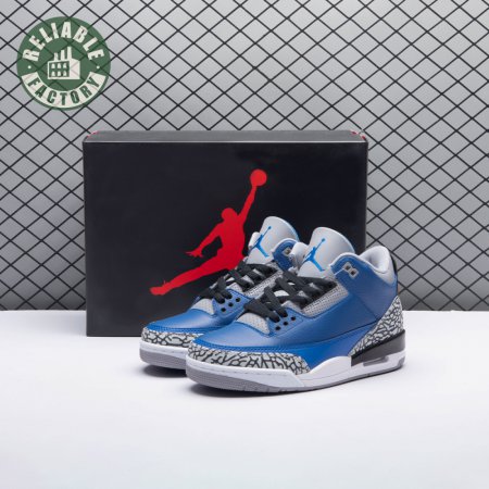 Jordan 3 Retro Varsity Royal Cement CT8532-400 Men's