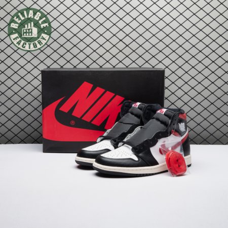 Jordan 1 Retro High Black Gym Red Men's