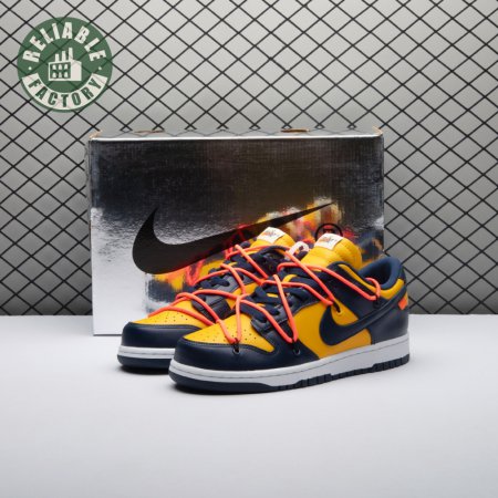 Off-White x Dunk Low 'University Gold' Unisex