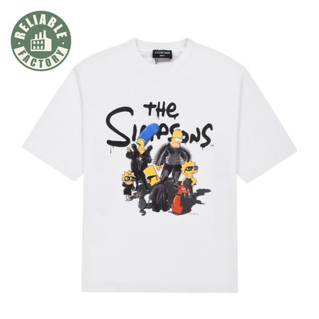 Balenciaga The Simpsons T-Shirt (B50) White