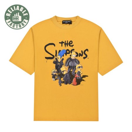 Balenciaga The Simpsons T-Shirt (B50) Yellow