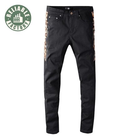 Amiri Cheeta Jeans Black