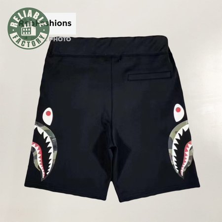 Bape Side Shark Sweat Shorts