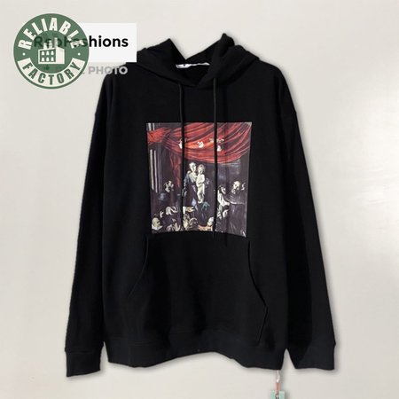 Off White Caravaggio Painting Hoodie