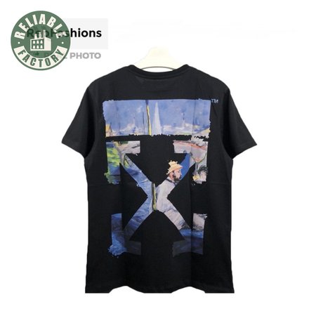 Off White Colored Diag Arrows T Shirt