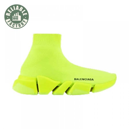 BALENCIAGA MEN'S SPEED 2.0 SNEAKER IN YELLOW - BB140