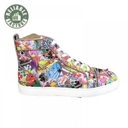 CHRISTIAN LOUBOUTIN HIGH TOP SNEAKER - CL118