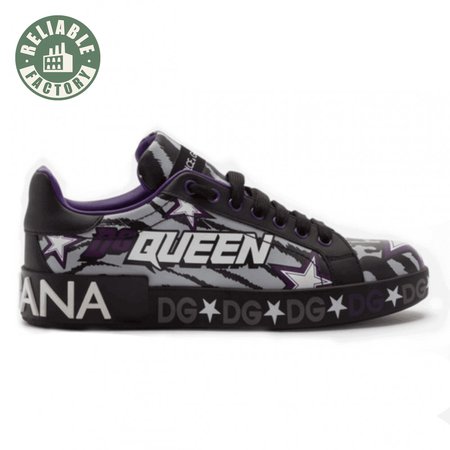 DOLCE & GABBANA PORTOFINO JUNGLE SPORT SNEAKERS - DG89