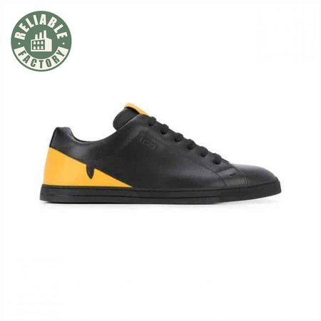 FENDI CORNER BUGS LOW-TOP SNEAKERS - FD08