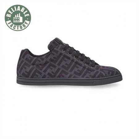 FENDI FF MOTIF MESH SNEAKERS - FD14