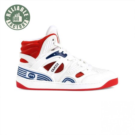 GUCCI BASKET SNEAKERS WHITE DEMETRA - GC068