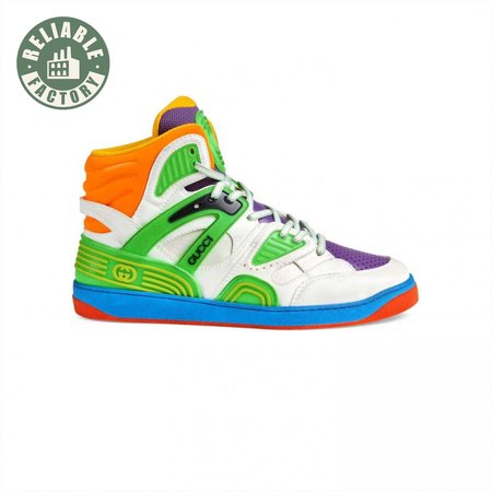 GUCCI BASKET SNEAKERS WHITE DEMETRA - GC067