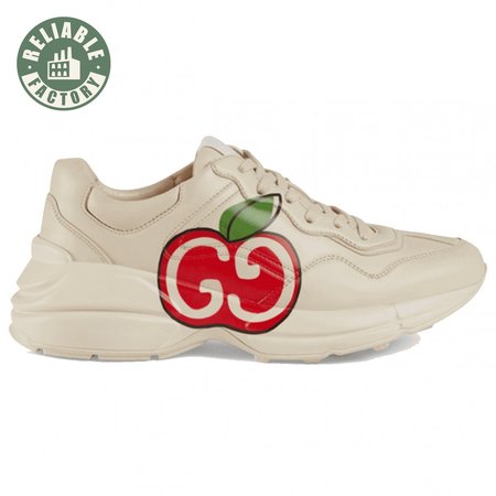 GUCCI RHYTON GG APPLE SNEAKER