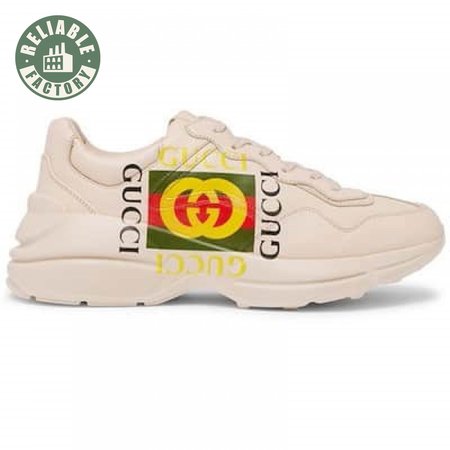 GUCCI RHYTON LEATHER SNEAKER - GC56