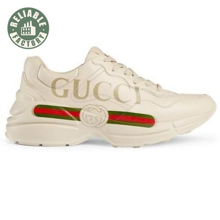 GUCCI RHYTON LEATHER SNEAKER - GC55