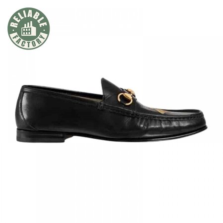 GUCCI LEATHER LOAFER WITH BEE - LDG009